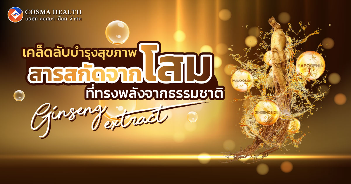 สารสกัดจากโสม